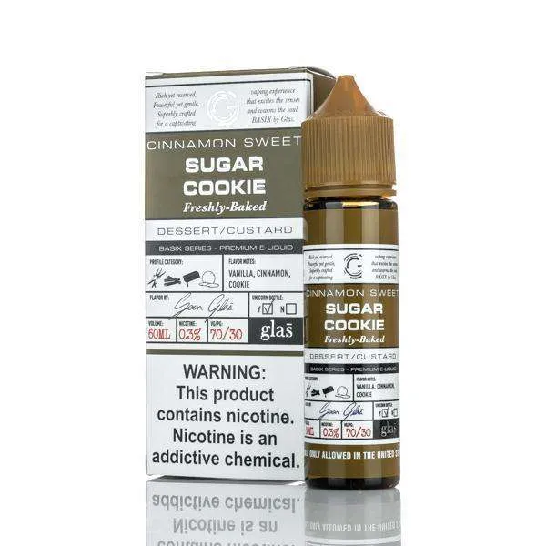 BSX Vapor E-Liquid - Cinnamon Sweet Sugar Cookie - 60ml