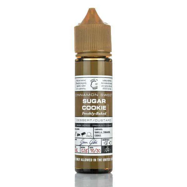 BSX Vapor E-Liquid - Cinnamon Sweet Sugar Cookie - 60ml - Image 2