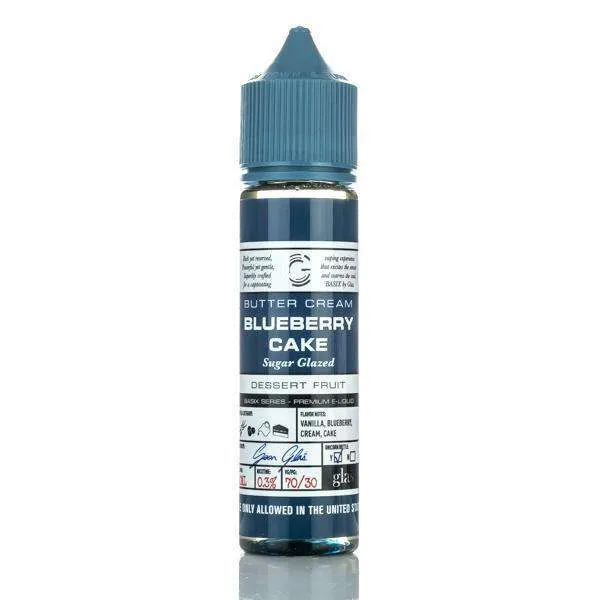 BSX Vapor E-Liquid - Blueberry Cake - 60ml - Image 2