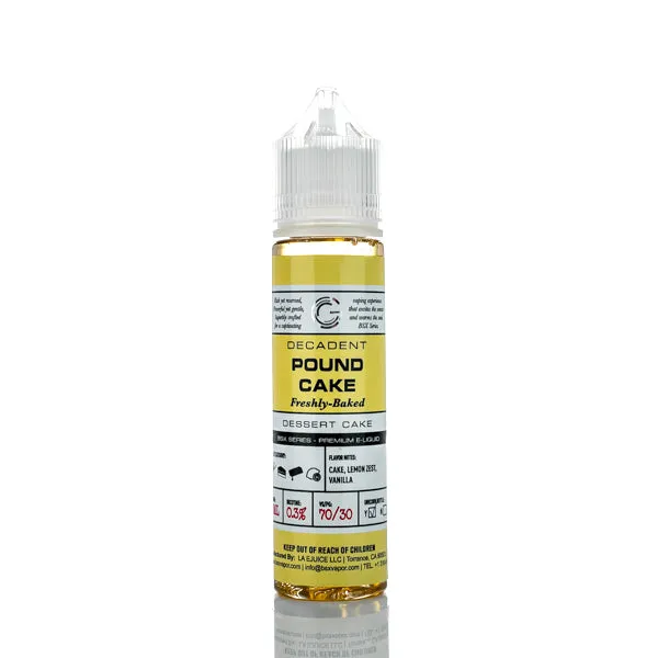 BSX Vapor E-Liquid - Pound Cake - 60ml - Image 2