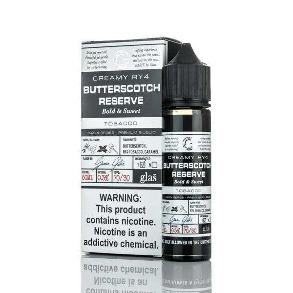 BSX Vapor E-Liquid - Creamy RY4 Butterscotch Reserve - 60ml