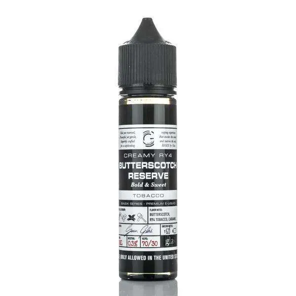 BSX Vapor E-Liquid - Creamy RY4 Butterscotch Reserve - 60ml - Image 2
