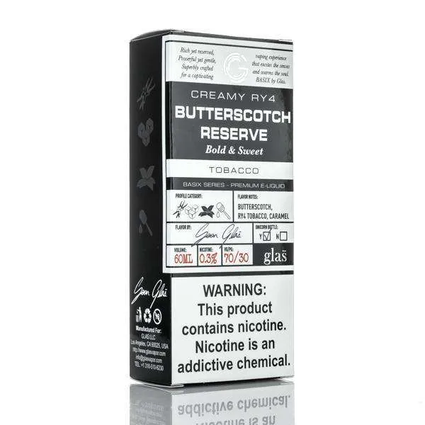 BSX Vapor E-Liquid - Creamy RY4 Butterscotch Reserve - 60ml - Image 3