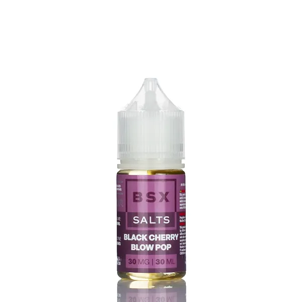 BSX Vapor Salt Nic - Black Cherry Blow Pop - 30ml