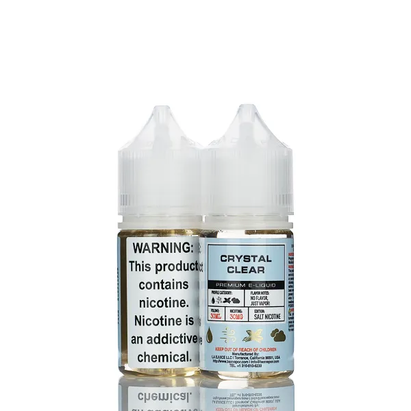 BSX Vapor Salt Nic - Crystal Clear - 30ml