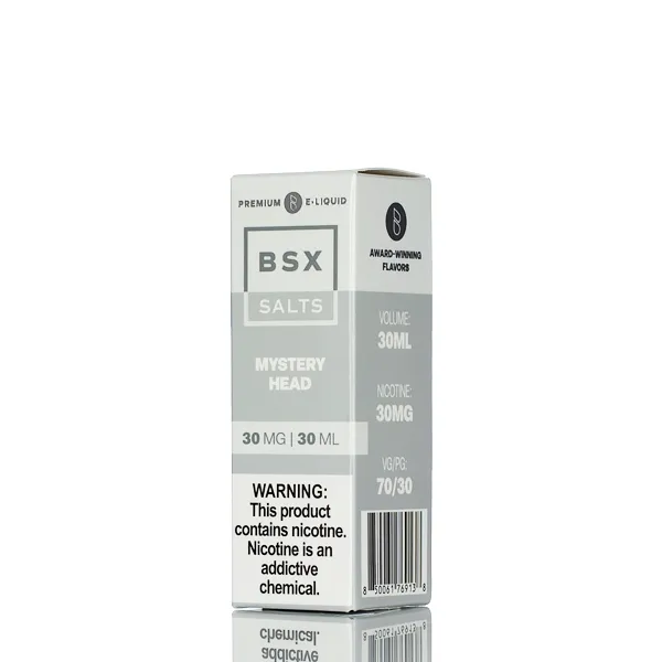 BSX Vapor Salt Nic - Mystery Head - 30ml - Image 3