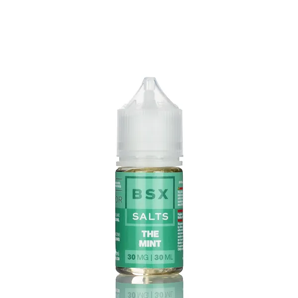 BSX Vapor Salt Nic - The Mint - 30ml