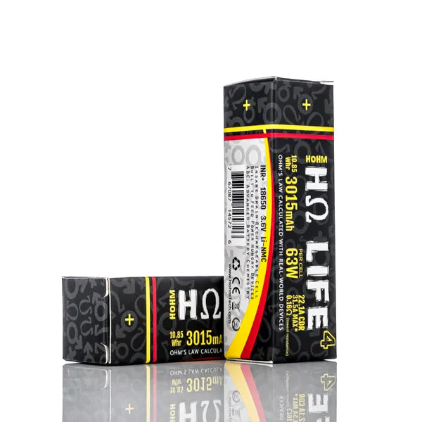 Hohm Tech Hohm Life 4 18650 3015mAh 31.5A Battery - Image 5