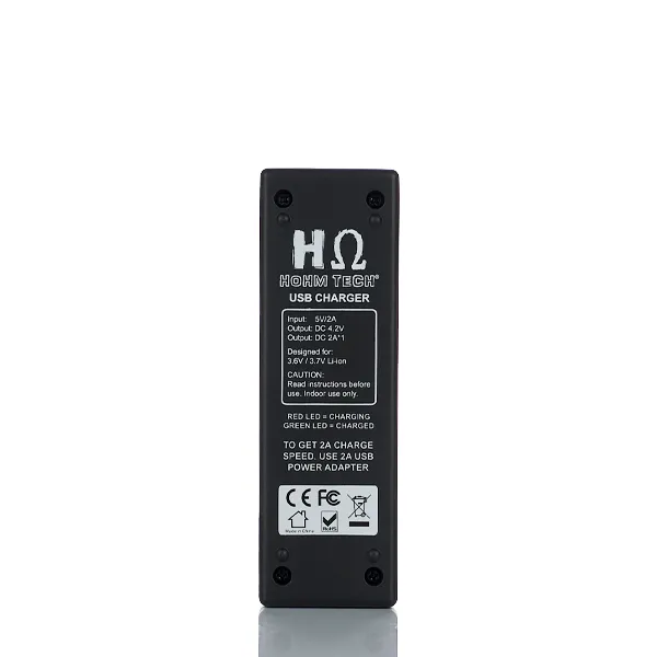 Hohm Tech Hohm School Uno 2A Battery Charger - Single Bay - Image 4