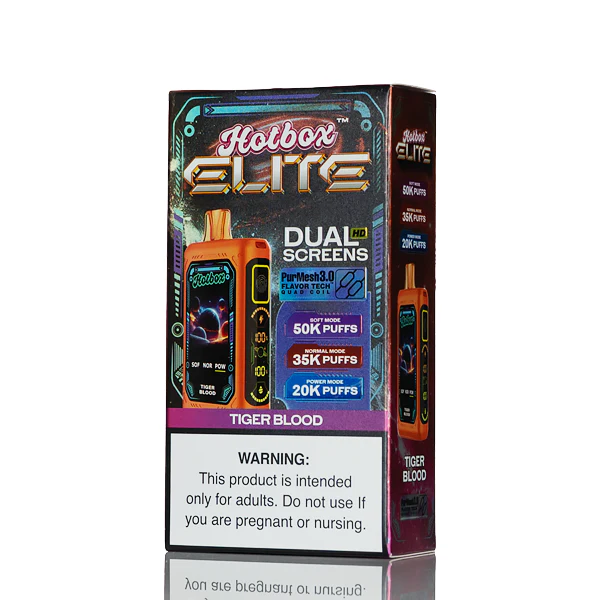 Hotbox Elite 50K 50000 Puffs Disposable Vape - 30mL - Image 12