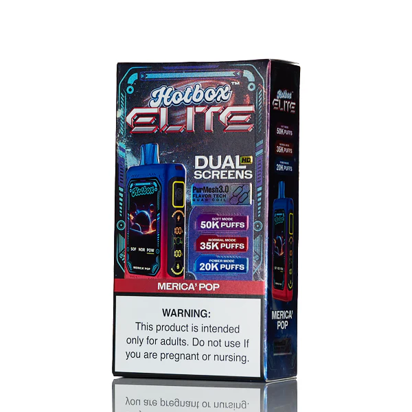 Hotbox Elite 50K 50000 Puffs Disposable Vape - 30mL - Image 13