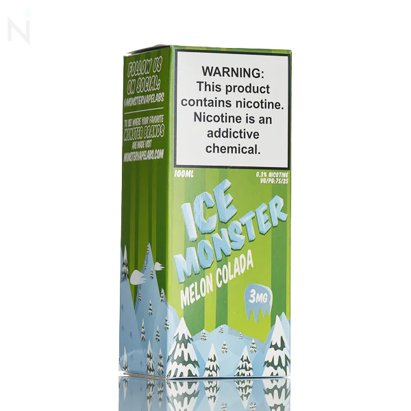 Ice Monster E-Liquid - Melon Colada 100ml - Image 3