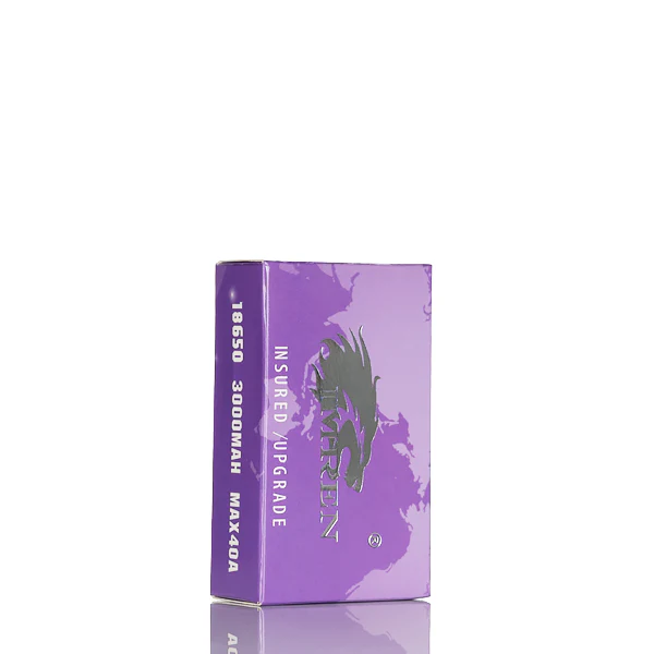 Imren 18650 3000mAh 40A Purple 2 Pack - Image 3