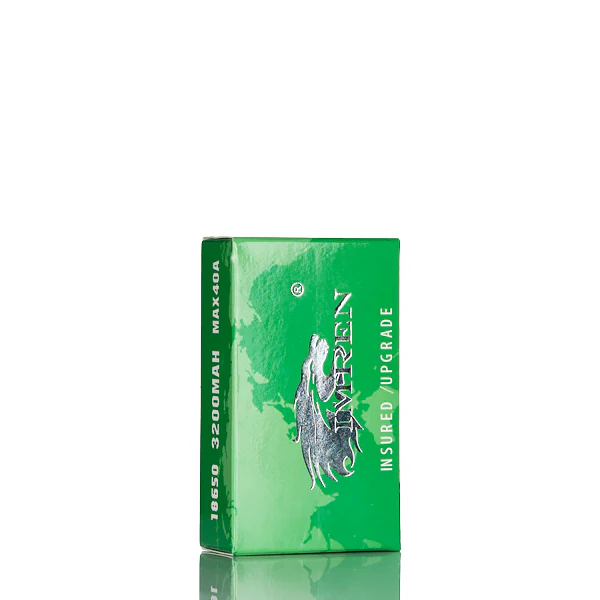 Imren 18650 3200mAh 40A Green 2 Pack - Image 3