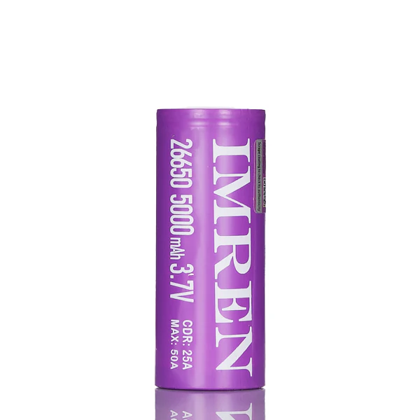 Imren 26650 5000mah 50A 2 Pack - Image 2
