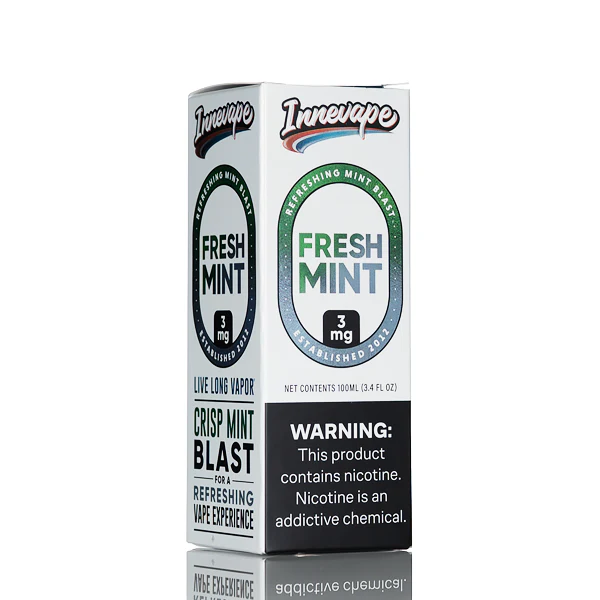 Innevape E-Liquids - Fresh Mint - 100ml - Image 3