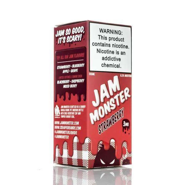 Jam Monster - Strawberry Jam - 100ml - Image 3