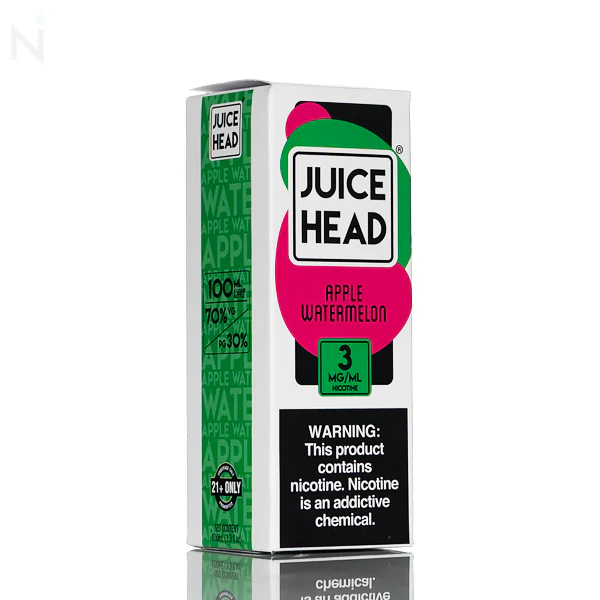 Juice Head E-Liquid - Apple Watermelon - 100ml - Image 3