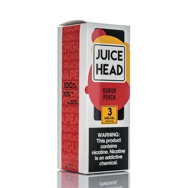 Juice Head E-Liquid - Guava Peach - 100ml - Image 3