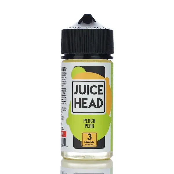 Juice Head E-Liquid - Peach Pear - 100ml - Image 2