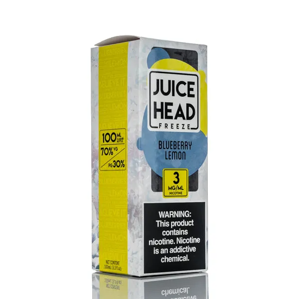 Juice Head Freeze E-Liquid - Blueberry Lemon Freeze - 100ml - Image 3