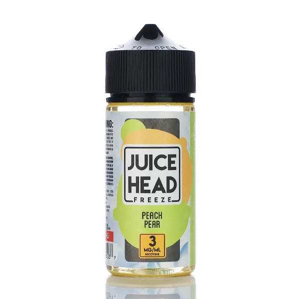 Juice Head Freeze E-Liquid - Peach Pear Freeze - 100ml - Image 2