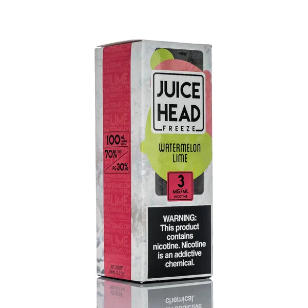 Juice Head Freeze E-Liquid - Watermelon Lime Freeze - 100ml - Image 2