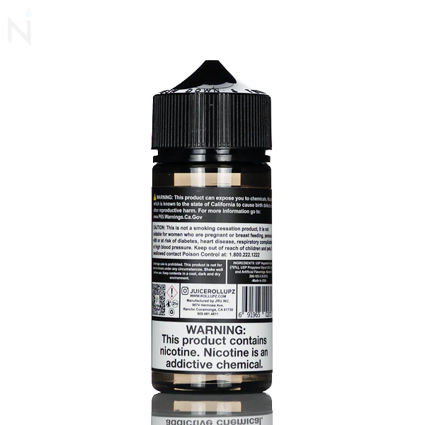 Juice Roll Upz E-Liquid - Grape - 100mL - Image 2