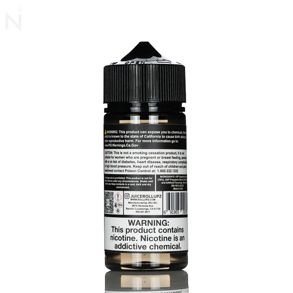 Juice Roll Upz E-Liquid - Watermelon Punch - 100mL - Image 2