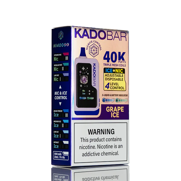 Kado Bar NI40K 40000 Puffs Disposable Vape - 24mL - Image 3