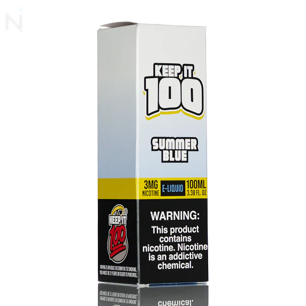 Keep It 100 - Summer Blue - 100mL - Image 3
