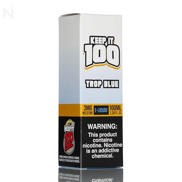 Keep It 100 - Trop Blue - 100mL - Image 3