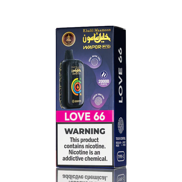 Khalil Maamoon Wapor Pro 20K Disposable Vape - 20mL - Image 3