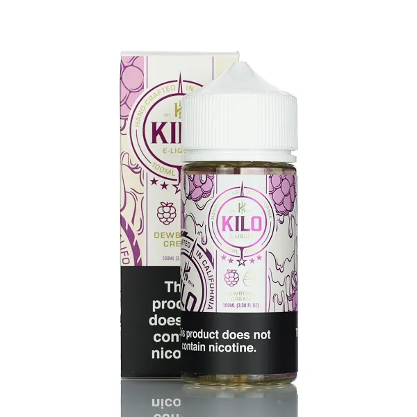 Kilo E-Liquids - No Nicotine Vape Juice - 100ml (DISCONTINUED) - Image 7