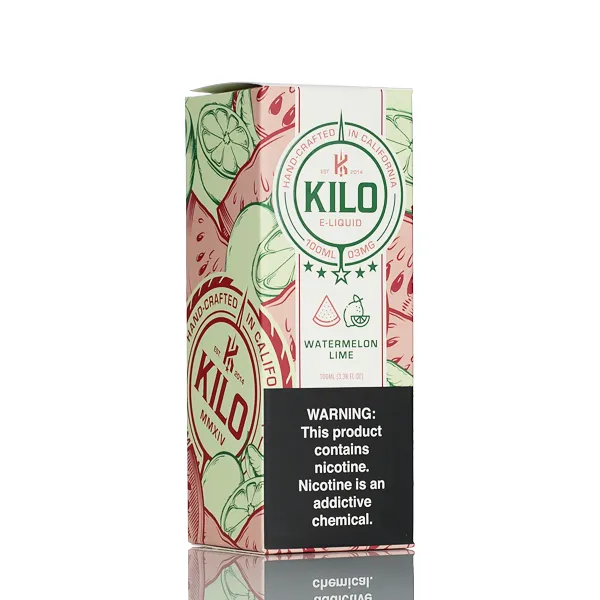 KILO E-Liquids - Watermelon Lime - 100ml - Image 3