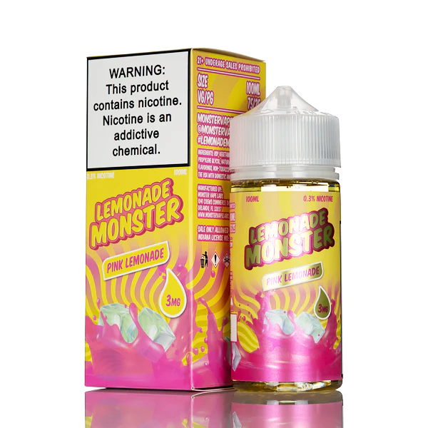 Lemonade Monster - Pink Lemonade - 100mL - Image 2