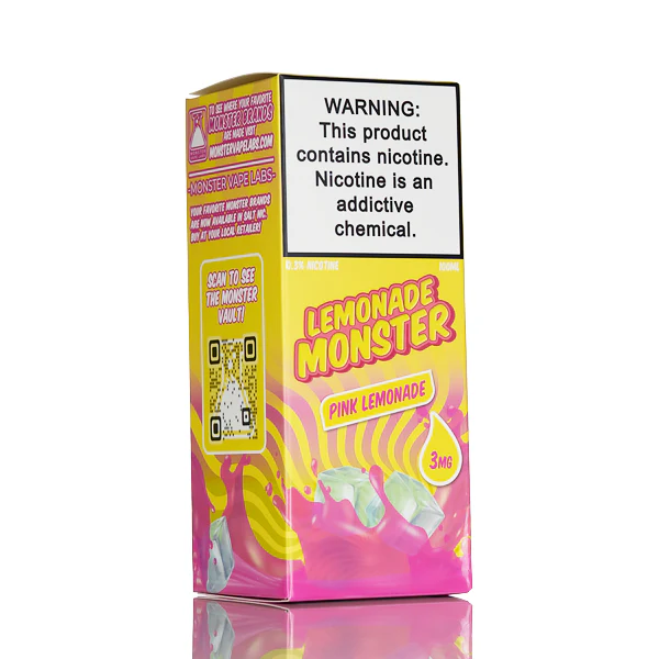 Lemonade Monster - Pink Lemonade - 100mL - Image 3