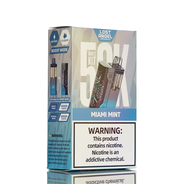 Lost Angel Mate 50K Puffs Disposable FULL KIT - 20mL - Image 3