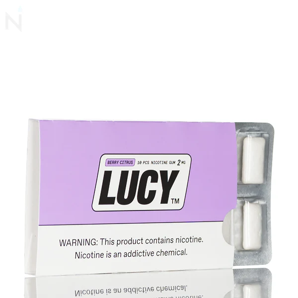 Lucy Nicotine Gum - 10ct - Image 2