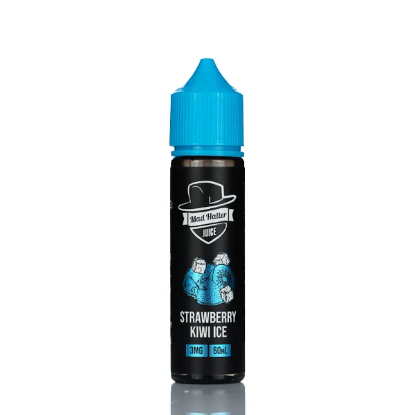 Mad Hatter Juice - Strawberry Kiwi ICE - 60ml - Image 2