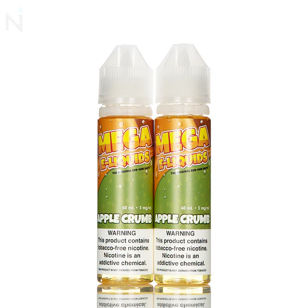 Mega E-Liquid - Apple Crumb - 120mL - Image 2