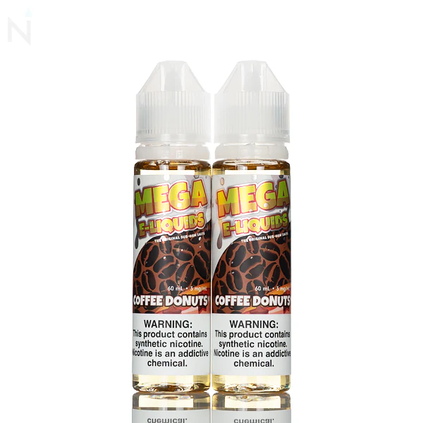 Mega E-Liquid - Coffee Donuts - 120mL - Image 2