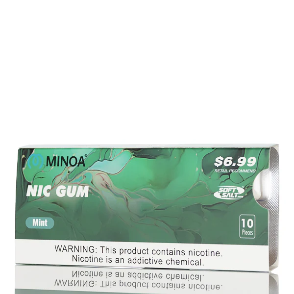 Minoa Soft Salt Nic Gum - Pack of 10 - Image 10