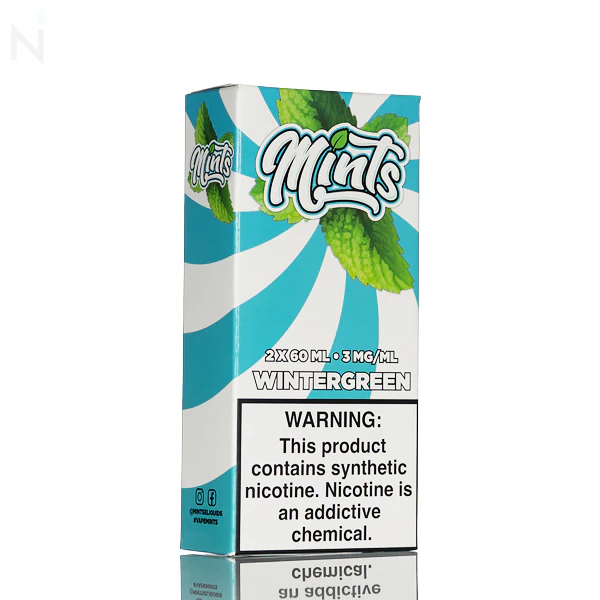 Mints E-Liquid - Wintergreen - 120mL - Image 3