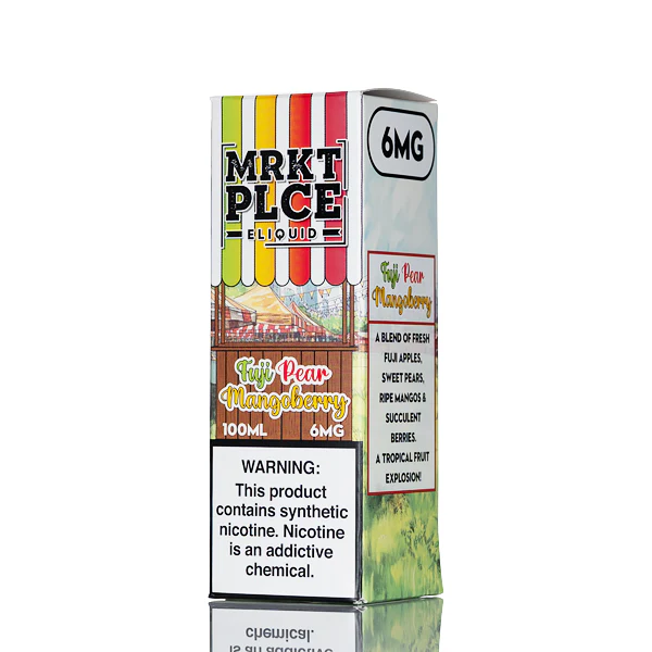 MRKT PLCE E-Liquid - Fuji Pear Mangoberry - 100mL - Image 3