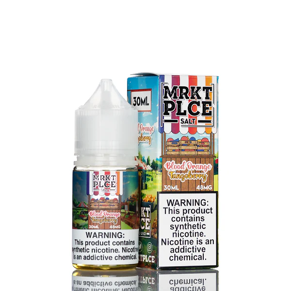 MRKT PLCE Nic Salt - Blood Orange Tangoberry - 30mL - Image 2