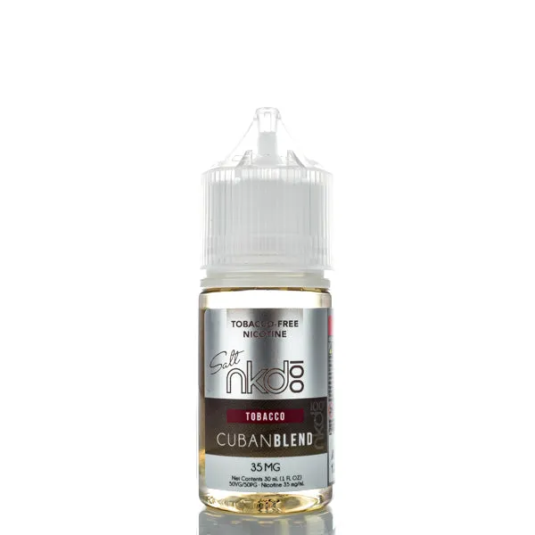 NKD 100 Salt E-Liquid - Cuban Blend - 30ml - Image 2