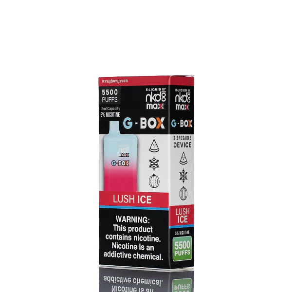 NKD100 G-Box Max 5500 Puffs Disposable Vape - 12ML (DISCONTINUED) - Image 5