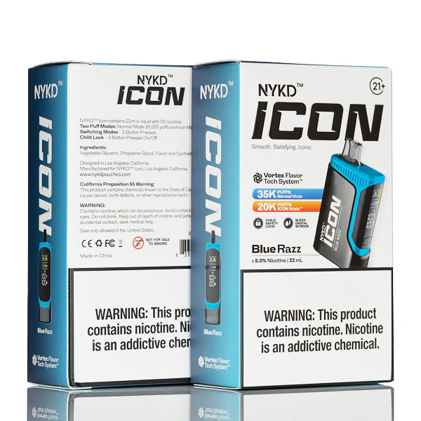 NYKD Icon 35k 35000 Puffs Disposable Vape - 22mL - Image 5
