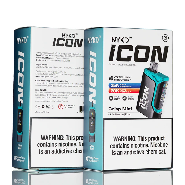 NYKD Icon 35k 35000 Puffs Disposable Vape - 22mL - Image 8